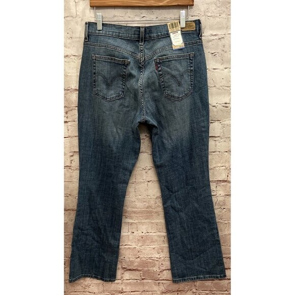 LEVI'S Jeans 515 Womens Size 10 Short Misses MID RISE BOOT CUT Stretch NEW - Picture 4 of 5